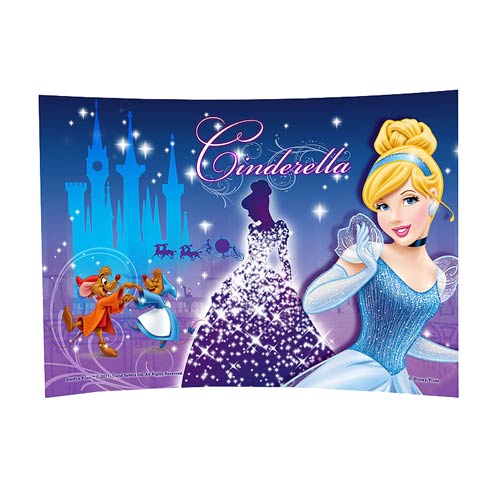 Cinderella Time To Celebrate Curved Glass StarFire Print